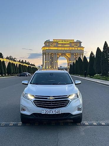 opel astra universal: Chevrolet Equinox – ağ rəngli, şəhər və uzun yol üçün rahat krossover — 1