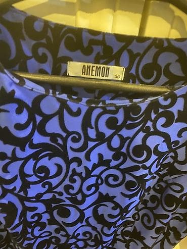 göy don: Brend: ANEMON Bədən ölçüsü: s yeni kimidi Model: A-kesim, beldən — 2