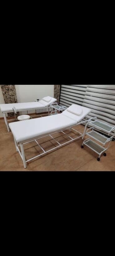 Yeni, Masaj kuşetkası, Qatlanmayan, rəng - Ağ