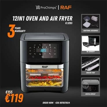 qizartma aparati: Fri aparatı Air fri aparati Firitöz Raf 5293 ◆ Hava Fritöz RAFR.5293 ◆ — 2