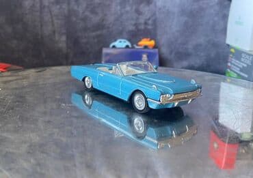 metbex tavan modelleri: Коллекционная модель Ford Thinderbird conbertible light blue 1966 — 5