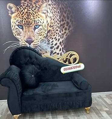 Mini-divan, Qonaq otağı üçün, Parça, Bazasız, Açılmayan