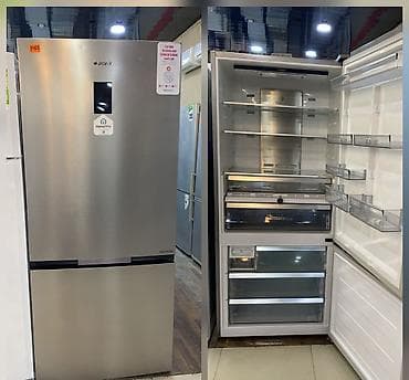 arçelik televizor: 2 qapılı Arcelik Soyuducu Satılır, rəng - Gümüşü — 1