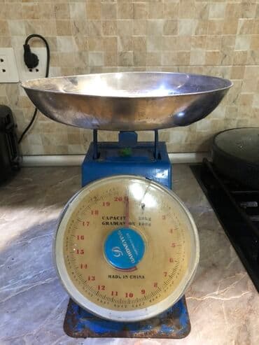 Gözəllik və estetika avadanlığı: Mexanik tərəzi – dar çəki qabı ilə - Tip: analoq/mexanik masaüstü — 1