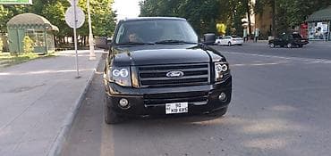 Ford: Ford Expedition, qara rəng, tam ölçülü 7/8 nəfərlik SUV. Əsas — 2