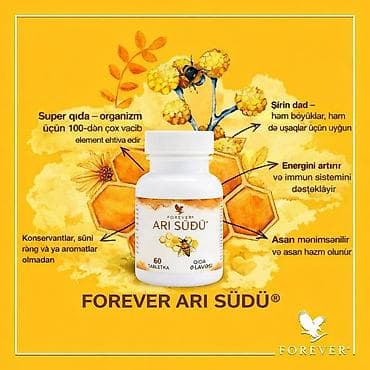 Vitaminlər və BAƏ: FOREVER qida əlavələri paketi 1) Forever Lycium Plus – 100 tablet - — 7
