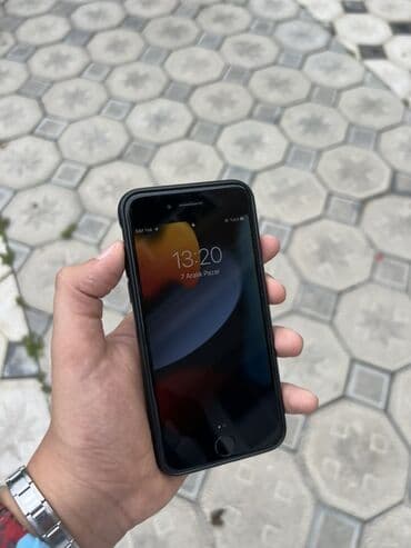 iphone 8 plus islenmis: IPhone 7, 32 GB, Qara, Barmaq izi — 2