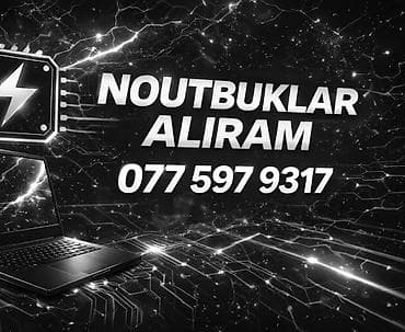 Xidmət: Noutbukların alınması Təsvir: - Hər markalı və modeldə — 1