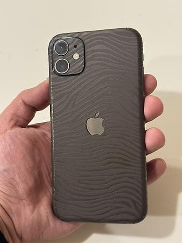 iphone telefonu: IPhone 11, 64 GB, Qara, Face ID — 3