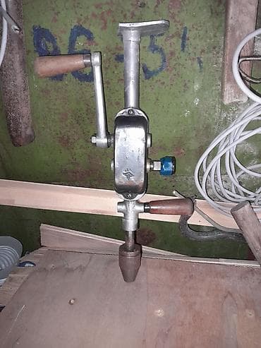 Elektrik əl alətləri: Mexaniki əl buruğu (sütunlu qol fırladıcı) - Tip: Əl ilə fırladılan — 2