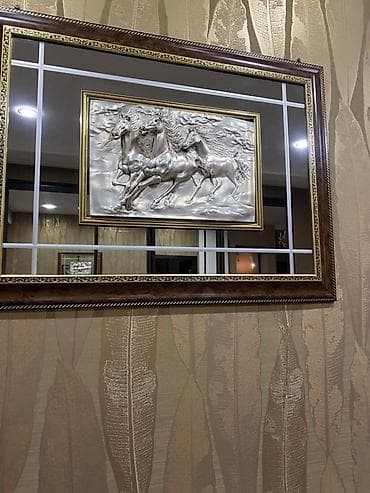 Güzgü Divar üçün, Dekorativ, Çərçivə ilə