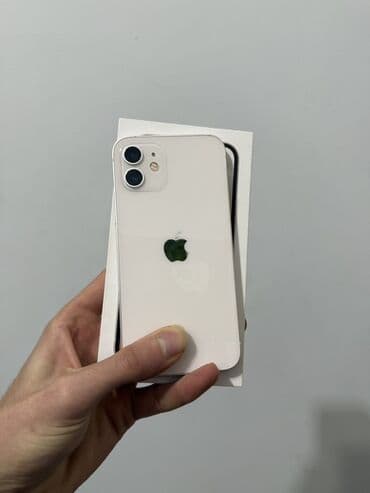IPhone 12, 128 GB, Ağ, Face ID