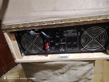 apple 16 pro max: EV E9600 güc gücləndiricisi (power amplifier) – taxta rack/qutu ilə — 8