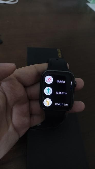 telefonlu saatlar: DT NO.1 smart saat dəsti. (İşlenmiş) Xüsusiyyətlər: - Kvadrat — 8