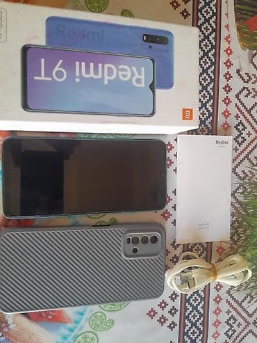 redmi 9t pro: Redmi 9T, 64 GB, rəng - Yaşıl, Sənədlərlə — 1