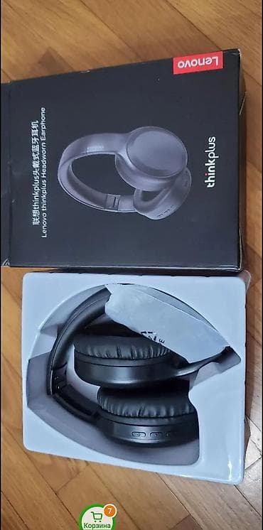 Yeni Simli Qulaqcıqlar, Lenovo, rəng - Qara