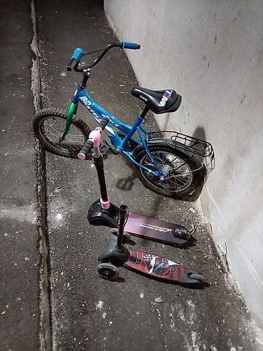 cube velo: İşlənmiş İki təkərli Uşaq velosipedi Stels, 16", sürətlərin sayı: 1, Ünvandan götürmə — 3
