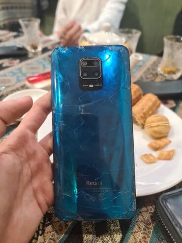 xiaomi note 9 s: Redmi Note 9S, 128 GB, rəng - Mavi, Qırıq — 2