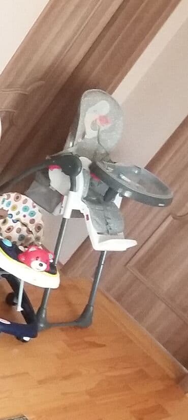 friso vom 800 qr qiymeti: Uşaq yemək stolu – yüksək oturacaq - Markası: Jetem (ön paneldə qeyd — 2