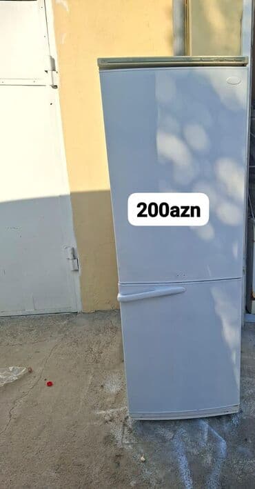 Mətbəx kombaynları və doğrayıcıları: Mətbəx üçün ikiqapılı soyuducu - Rəng: ağ - Üst hissə – soyuducu — 1