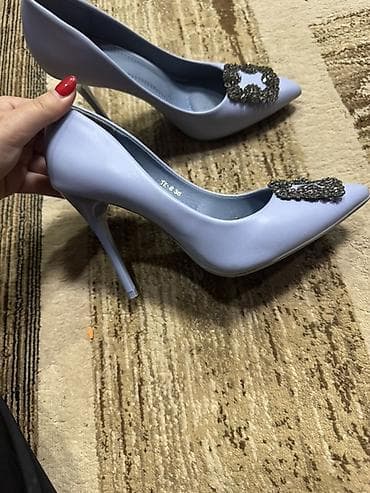 50₼ almisa Məhsul: Zərif qadın stilettosu - Rəng: Açıq bənövşəyi — 2