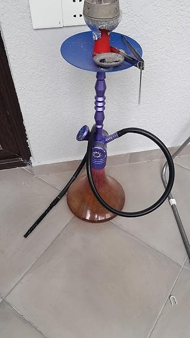 elektro qəlyan: Nərgilə dəsti - Material: metal gövdə (bənövşəyi anodlaşdırılmış) — 1