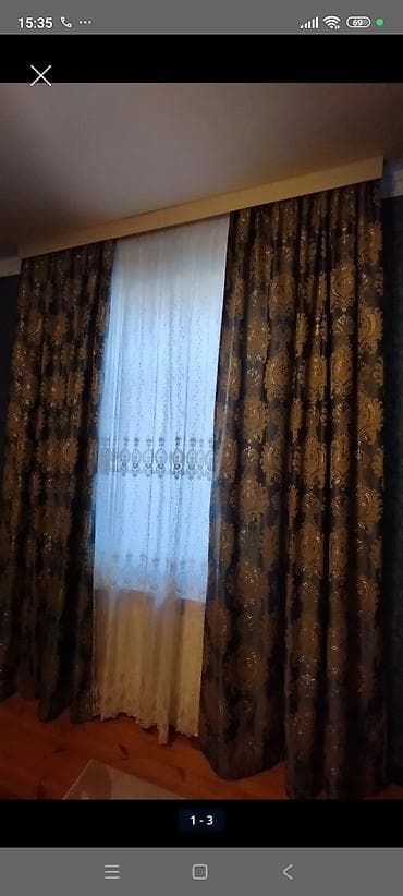 Pərdə və pakrval yeni kimidir. cehizlikdir.satilir 150