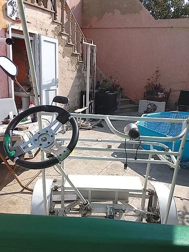 aurus velosiped: Dörd təkərli pedallı velomobil – ailəvi gəzintilər və park turları — 5