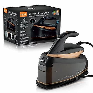 derzi utusu: RAF R.1242 Electric Steam Iron – Optima Center 3000 buxarlı ütü — 1