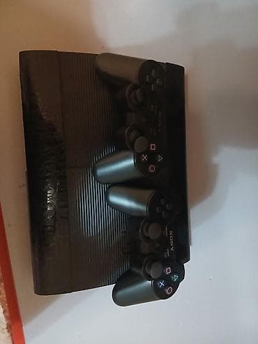 Sony PlayStation 3 (PS3) Super Slim oyun konsolu 2a clas pult 13oyun