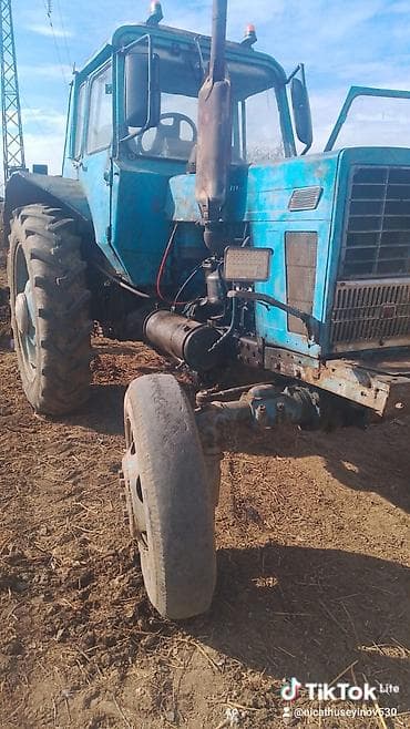 maşın üçün aksesuarlar: Kənd təsərrüfatı üçün təkərli traktor - Rəng: mavi, kabinli - Ön — 3