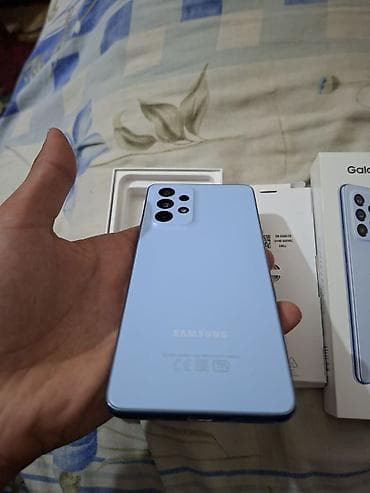 samsung bluetooth: Samsung Galaxy A53 5G, 128 ГБ, цвет - Голубой, С документами — 3