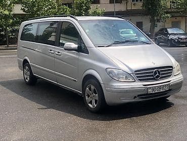 7 yerlik avtomobillər: Mercedes-Benz Viano, gümüşü rəng, Azərbaycanda qeydiyyat — 10