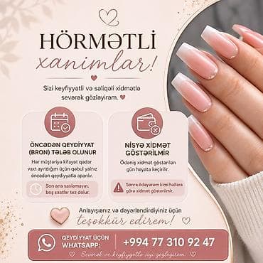 cırt cırt saç: Salam xanımlar 🌸 Əllərinizin gözəlliyi üçün səliqəli və zərif — 4