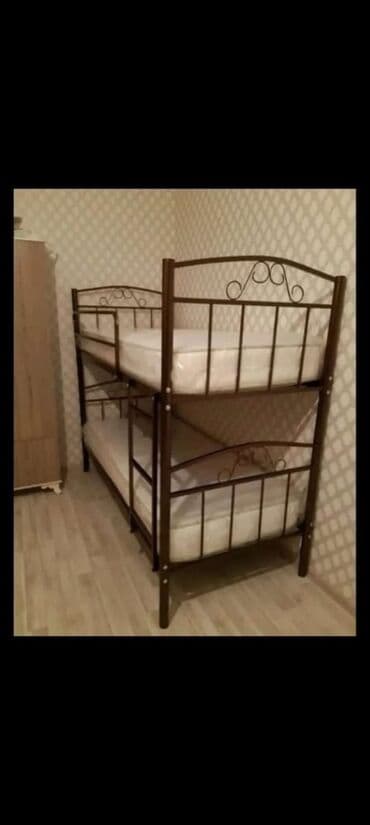 двуспальная кровать с подъемным механизмом: Для девочки и мальчика, Новый, Кровать, Без матраса, Без выдвижных ящиков — 2