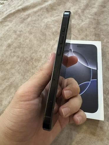 Бытовая техника: IPhone 16 Pro, Графит, Face ID — 8