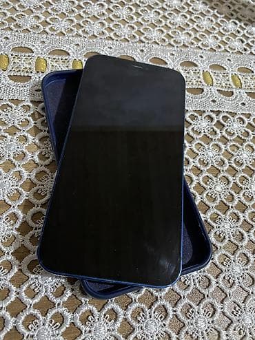 iphone adaptr: IPhone 12, 64 GB, Göy — 2