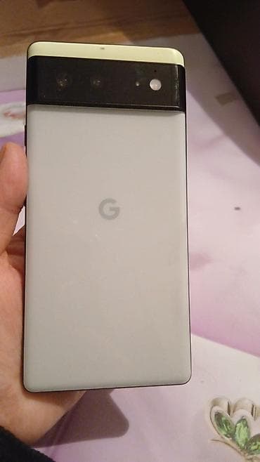 TV və video: Google Pixel 6, 128 GB, rəng - Yaşıl, Barmaq izi — 1
