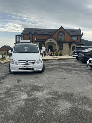 диски на мерседес: Ağ rəngli Mercedes-Benz Vito mikroavtobusu. Bu model yük və ya — 3