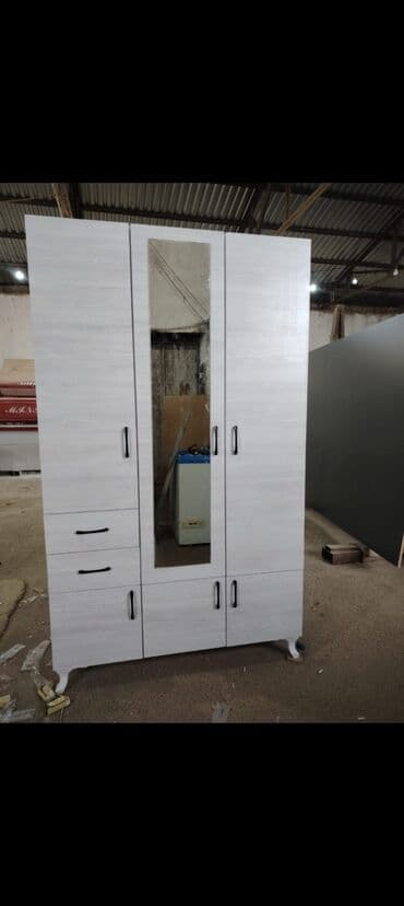 laminat qiyməti: Yeni, Açılan, 3 qapılı Düz dolab, Şifonyer, Azərbaycan — 11