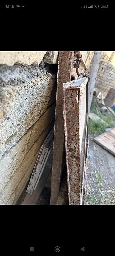 heyet qaplari: Polad darvaza panelləri və karkas - Material: qalın metal təbəqə — 2