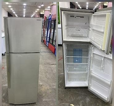 biledir: 2 qapılı Toshiba Soyuducu Satılır, rəng - Gümüşü — 1