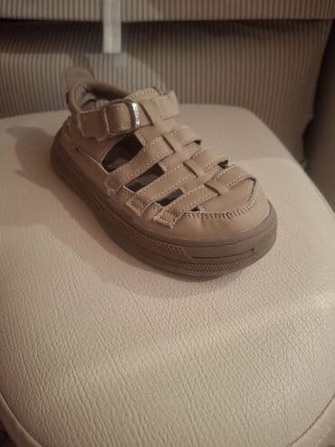 Məktəb çantaları: Uşaq sandalı – bej rəng - Model: balıqçı tərzli uşaq sandalı - Rəng — 2