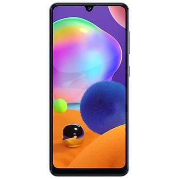 mobil telfonlar: Samsung Galaxy A31, 128 GB, rəng - Göy, Qırıq — 2