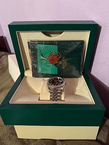 Qol saatı, Rolex, rəng - Qara