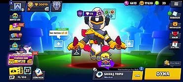 komputer vakansiya: Brawl Stars oyunu üçün inkişaf etmiş hesab - Kupa: 20,010 - Toplanan — 2