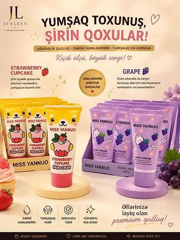 cantalar: Jeyleen Premium Care – Miss Yannuo və Una Pianta əl kremləri - — 1