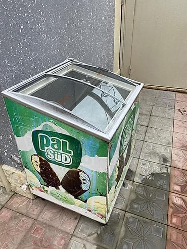 vitirin: Pal Süt brendli dondurma vitrini (şüşə sürgülü qapaqlı dondurucu) - — 2