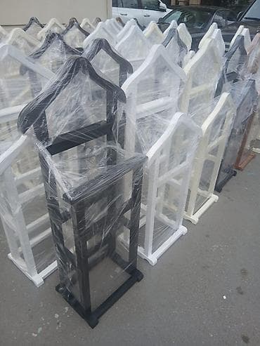 вешалка для одежды напольная: Taxta geyim asılqanı – kişi və qadın kostyumları üçün stend - — 10