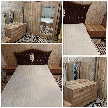 make up stulu: Yataq dəsti satılır – 400 AZN. Komplekt: - İki nəfərlik taxt — 1